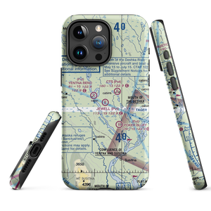 Jewell Airport (AK72) VFR Sectional  Tough iPhone Case