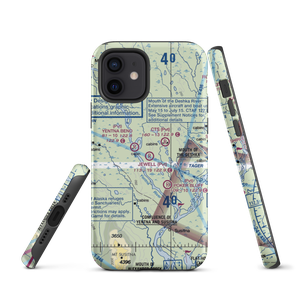 Jewell Airport (AK72) VFR Sectional  Tough iPhone Case