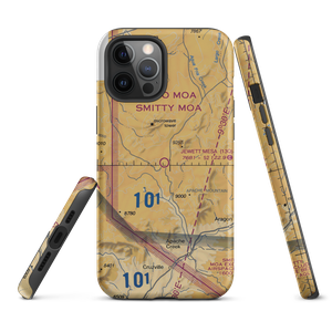 Jewett Mesa Airport (13Q) VFR Sectional  Tough iPhone Case