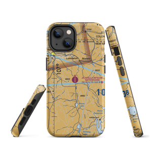 Jicarilla Apache Nation Airport (24N) VFR Sectional  Tough iPhone Case