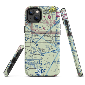 Jiles Field (9NC4) VFR Sectional  Tough iPhone Case