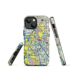 Jim & Julie's Airport (96WA) VFR Sectional  Tough iPhone Case