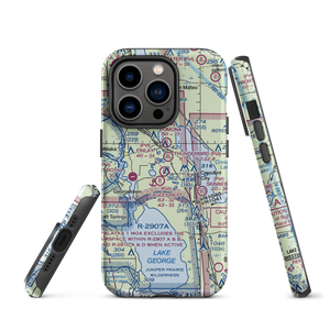 Jim Finlay Farm Airport (28FL) VFR Sectional  Tough iPhone Case