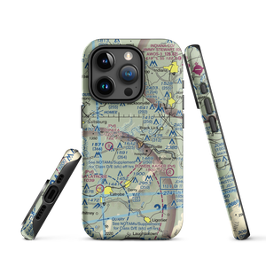 Jim Shearer South Airport (BSI) VFR Sectional  Tough iPhone Case