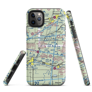 Jim Wehrli Memorial Airport (34IS) VFR Sectional  Tough iPhone Case