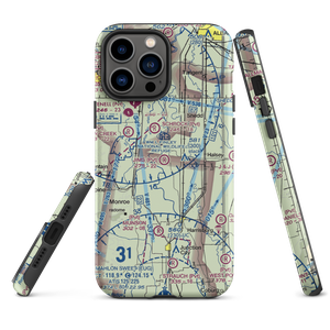 Jim's Airstrip (OG16) VFR Sectional  Tough iPhone Case