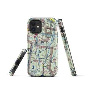 Jim's Airstrip (OG16) VFR Sectional  Tough iPhone Case