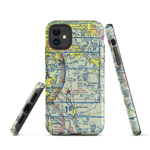 Jim's Private Airport (US-0086) VFR Sectional  Tough iPhone Case