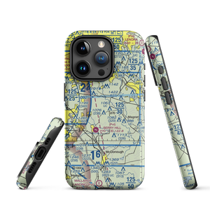 Jim's Private Airport (US-0086) VFR Sectional  Tough iPhone Case