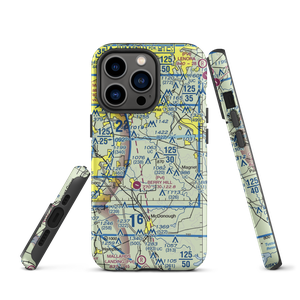 Jim's Private Airport (US-0086) VFR Sectional  Tough iPhone Case