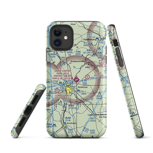 Jimmy Carter Regional Airport (ACJ) VFR Sectional  Tough iPhone Case