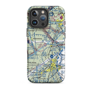 JJ & PK Airport (PA08) VFR Sectional  Tough iPhone Case