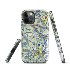 JJ & PK Airport (PA08) VFR Sectional  Tough iPhone Case