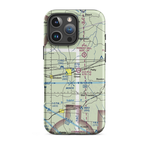 JLS Farms Airport (02XA) VFR Sectional  Tough iPhone Case