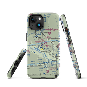 Jmj Landing Airport (02KS) VFR Sectional  Tough iPhone Case