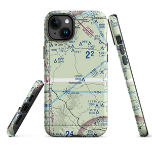 Joan Lake Airport (8MO4) VFR Sectional  Tough iPhone Case