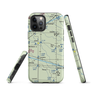 Joe D Lewis Airport (0MO5) VFR Sectional  Tough iPhone Case