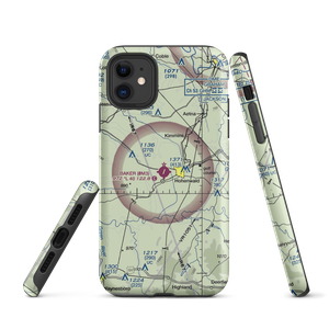 John A Baker Field (0M3) VFR Sectional  Tough iPhone Case