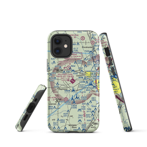 John Bell Williams Airport (JVW) VFR Sectional  Tough iPhone Case