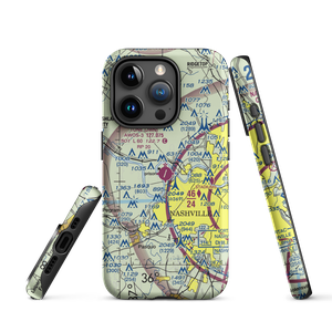 John C Tune Airport (JWN) VFR Sectional  Tough iPhone Case