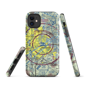 John Glenn Columbus International Airport (CMH) VFR Sectional  Tough iPhone Case