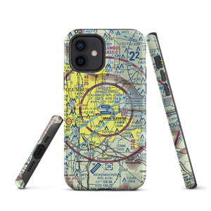 John Glenn Columbus International Airport (CMH) VFR Sectional  Tough iPhone Case