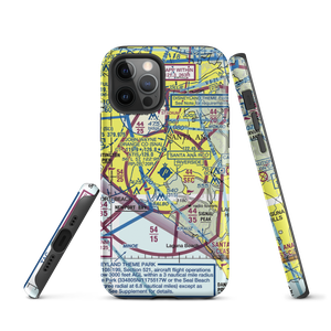 John Wayne Airport-Orange County Airport (SNA) VFR Sectional  Tough iPhone Case