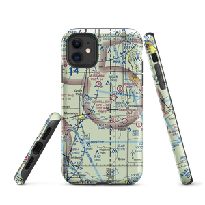 Johnson Airport (90IL) VFR Sectional  Tough iPhone Case