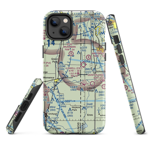 Johnson Airport (90IL) VFR Sectional  Tough iPhone Case