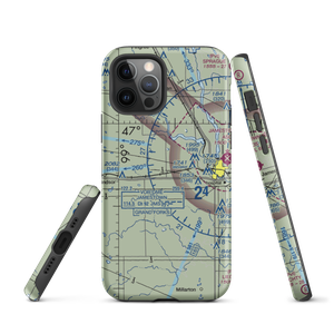 Johnson Airstrip (NA32) VFR Sectional  Tough iPhone Case