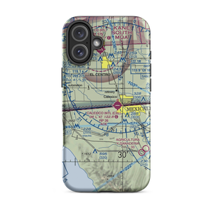 Johnson Brothers Airport (61CL) VFR Sectional  Tough iPhone Case