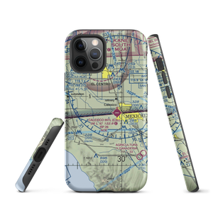 Johnson Brothers Airport (61CL) VFR Sectional  Tough iPhone Case
