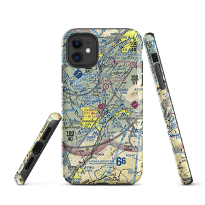 Johnson City Stolport Airport (0A4) VFR Sectional  Tough iPhone Case