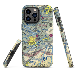 Johnson City Stolport Airport (0A4) VFR Sectional  Tough iPhone Case