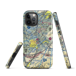 Johnson City Stolport Airport (0A4) VFR Sectional  Tough iPhone Case