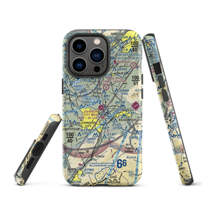 Johnson City Stolport Airport (0A4) VFR Sectional  Tough iPhone Case