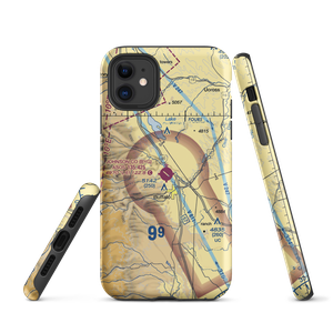 Johnson County Airport (BYG) VFR Sectional  Tough iPhone Case