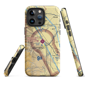 Johnson County Airport (BYG) VFR Sectional  Tough iPhone Case