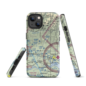 Johnson Farm Lines Airport (US-0014) VFR Sectional  Tough iPhone Case