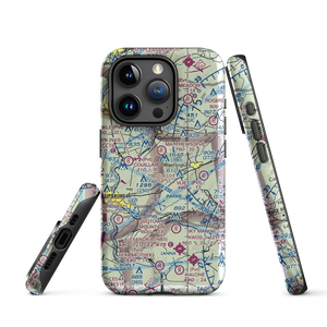 Johnson Farms Airport (US-0109) VFR Sectional  Tough iPhone Case