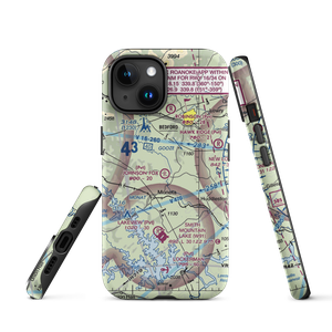 Johnson Fox Field (0VA1) VFR Sectional  Tough iPhone Case