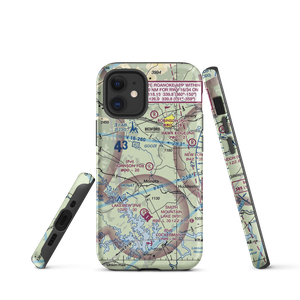 Johnson Fox Field (0VA1) VFR Sectional  Tough iPhone Case