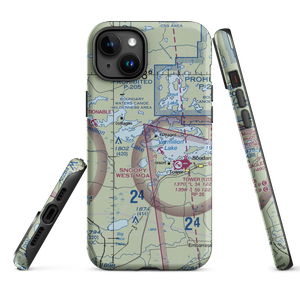 Johnson'S Sea Landing Seaplane Base (MY76) VFR Sectional  Tough iPhone Case