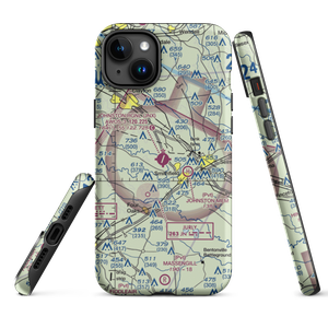 Johnston County Airport (JNX) VFR Sectional  Tough iPhone Case