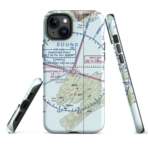 Johnstone Point Airport (2AK5) VFR Sectional  Tough iPhone Case