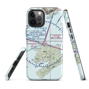 Johnstone Point Airport (2AK5) VFR Sectional  Tough iPhone Case
