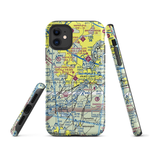 Joliet Regional Airport (JOT) VFR Sectional  Tough iPhone Case