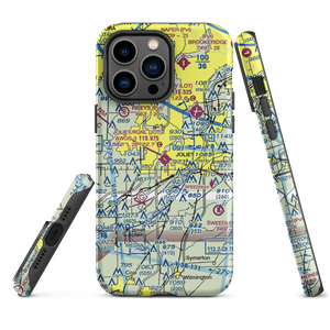 Joliet Regional Airport (JOT) VFR Sectional  Tough iPhone Case