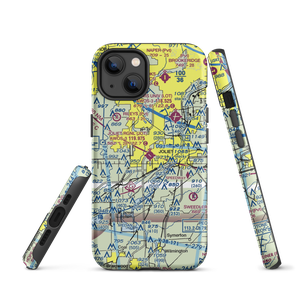 Joliet Regional Airport (JOT) VFR Sectional  Tough iPhone Case