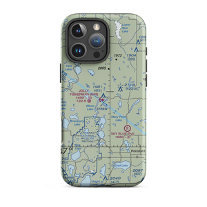 Jolly Fisherman Seaplane Base (M49) VFR Sectional  Tough iPhone Case